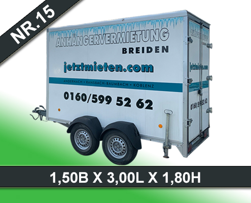 Nr.15 Kühlkofferanhänger