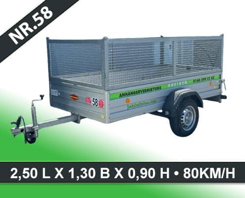 Nr.58 offener Kasten mit Gitter